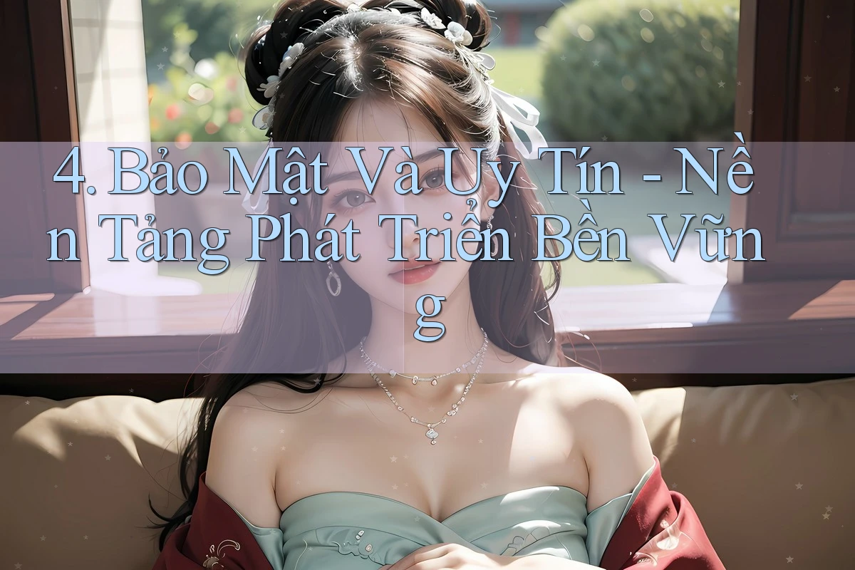 4. Bảo Mật Và Uy Tín - Nền Tảng Phát Triển Bền Vững