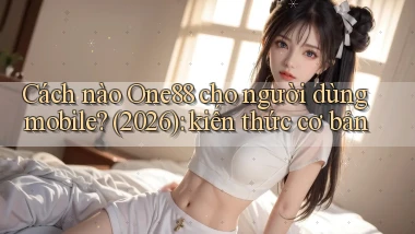 Cách nào One88 cho người dùng mobile (2026) kiến thức cơ bản