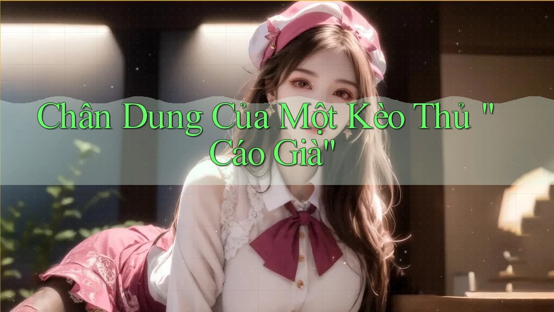 Chân Dung Của Một Kèo Thủ “Cáo Già” Chân Dung Của Một Kèo Thủ “Cáo Già”