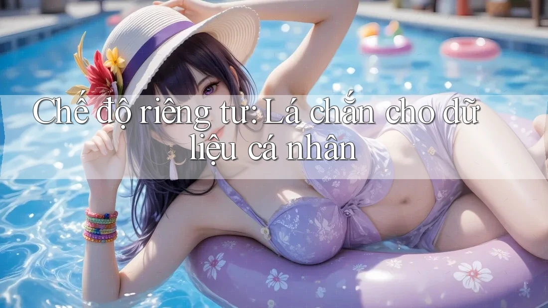 Chế độ riêng tư: Lá chắn cho dữ liệu cá nhân