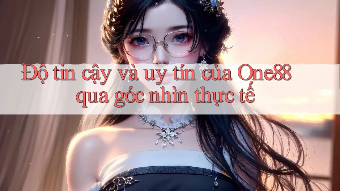 Độ tin cậy và uy tín của One88 qua góc nhìn thực tế