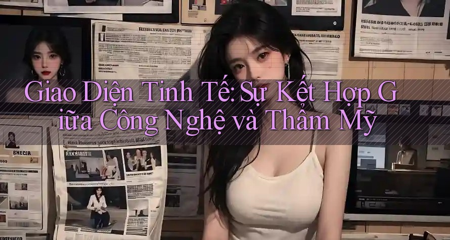 Giao Diện Tinh Tế: Sự Kết Hợp Giữa Công Nghệ và Thẩm Mỹ