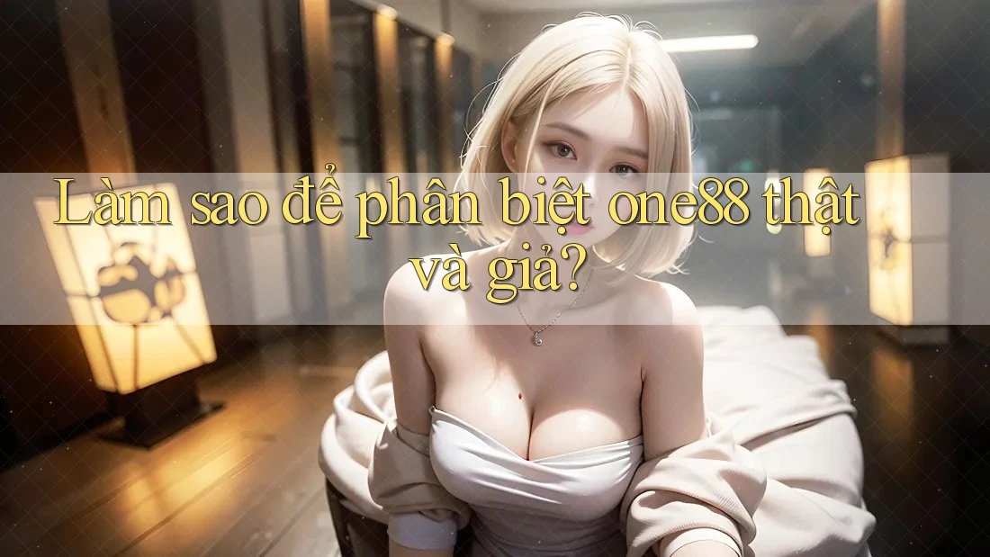 Làm sao để phân biệt one88 thật và giả?