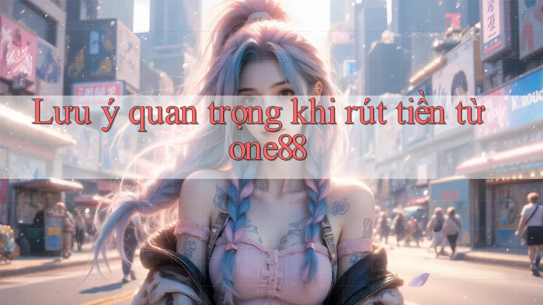 Lưu ý quan trọng khi rút tiền từ one88