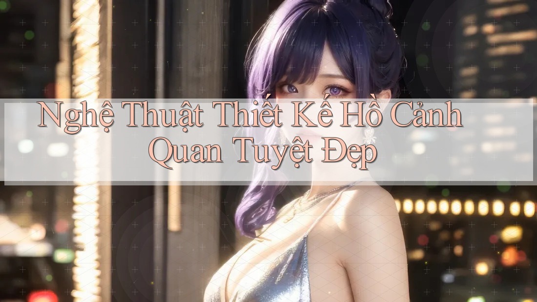 Nghệ Thuật Thiết Kế Hồ Cảnh Quan Tuyệt Đẹp