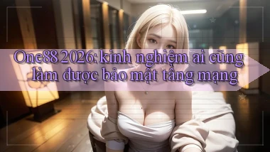 One88 2026 kinh nghiệm ai cũng làm được bảo mật tầng mạng
