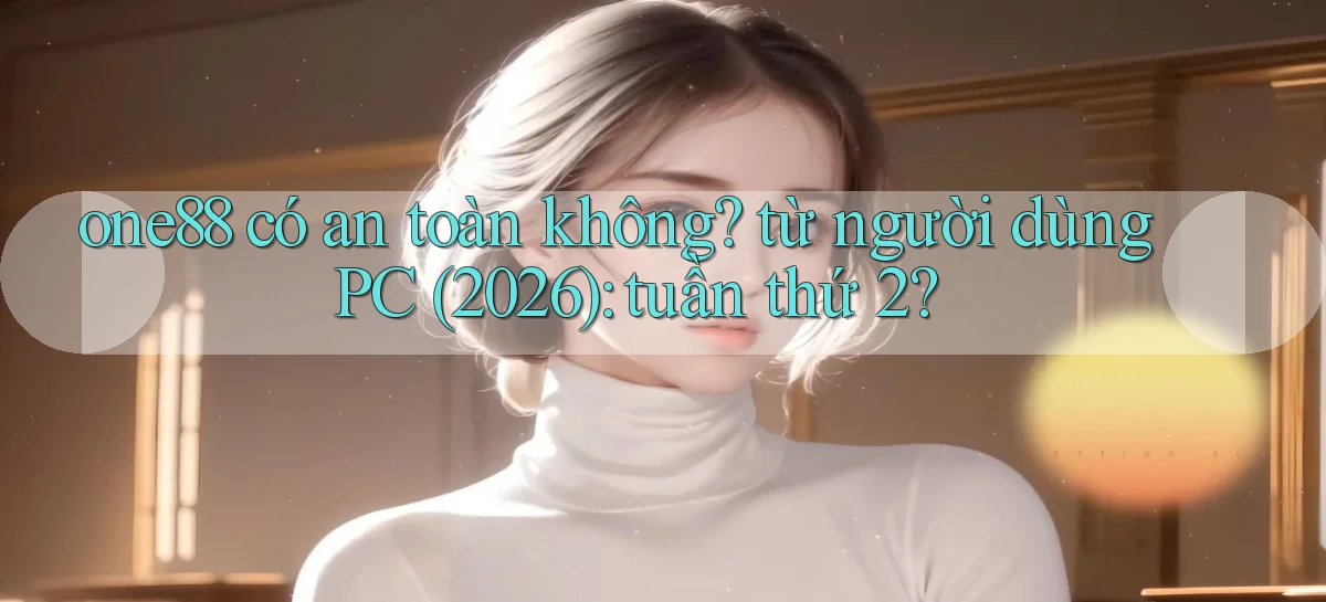 one88 có an toàn không từ người dùng PC (2026) tuần thứ 2