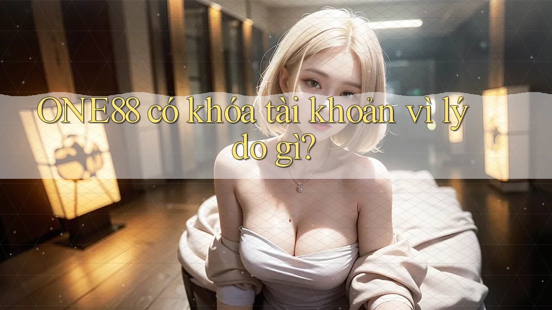 ONE88 có khóa tài khoản vì lý do gì? ONE88 có khóa tài khoản vì lý do gì?