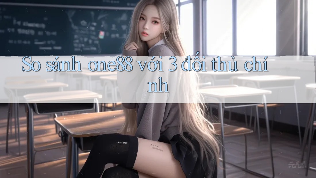 So sánh one88 với 3 đối thủ chính
