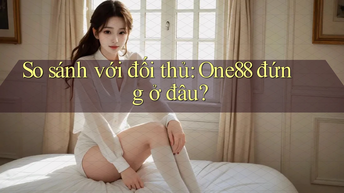 So sánh với đối thủ: One88 đứng ở đâu? So sánh với đối thủ: One88 đứng ở đâu?