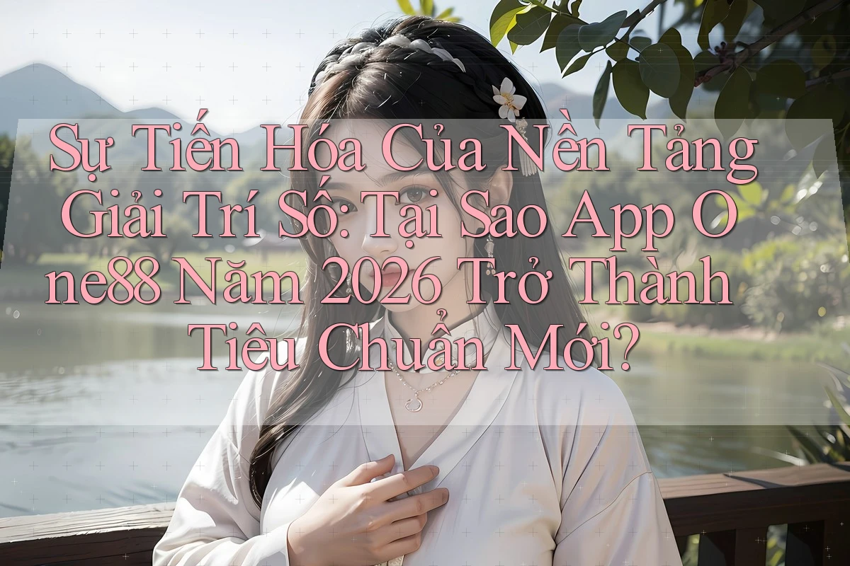 Sự Tiến Hóa Của Nền Tảng Giải Trí Số: Tại Sao App One88 Năm 2026 Trở Thành Tiêu Chuẩn Mới?