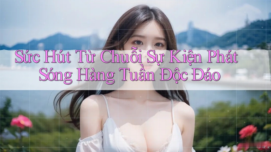 Sức Hút Từ Chuỗi Sự Kiện Phát Sóng Hàng Tuần Độc Đáo