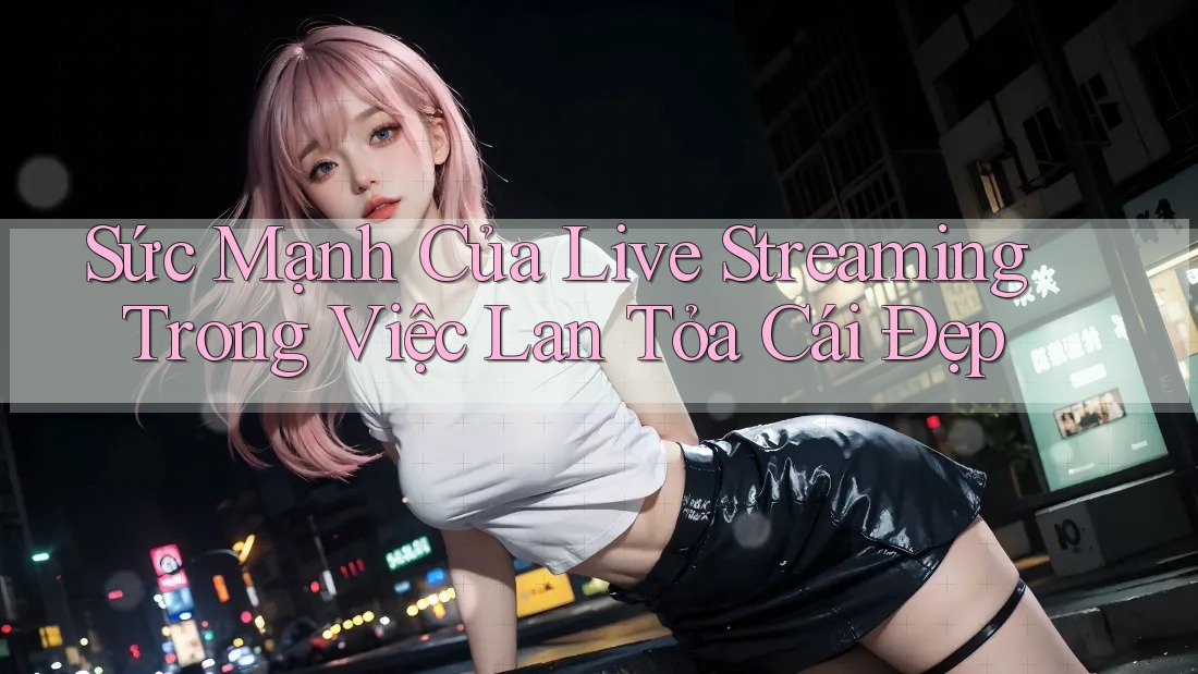 Sức Mạnh Của Live Streaming Trong Việc Lan Tỏa Cái Đẹp Sức Mạnh Của Live Streaming Trong Việc Lan Tỏa Cái Đẹp