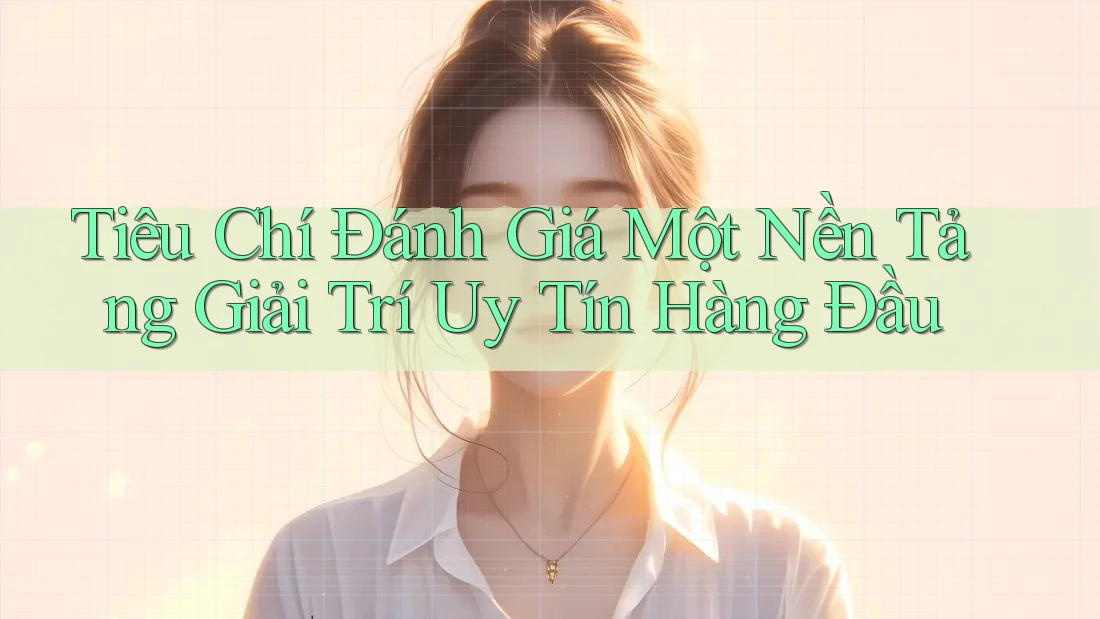 Tiêu Chí Đánh Giá Một Nền Tảng Giải Trí Uy Tín Hàng Đầu