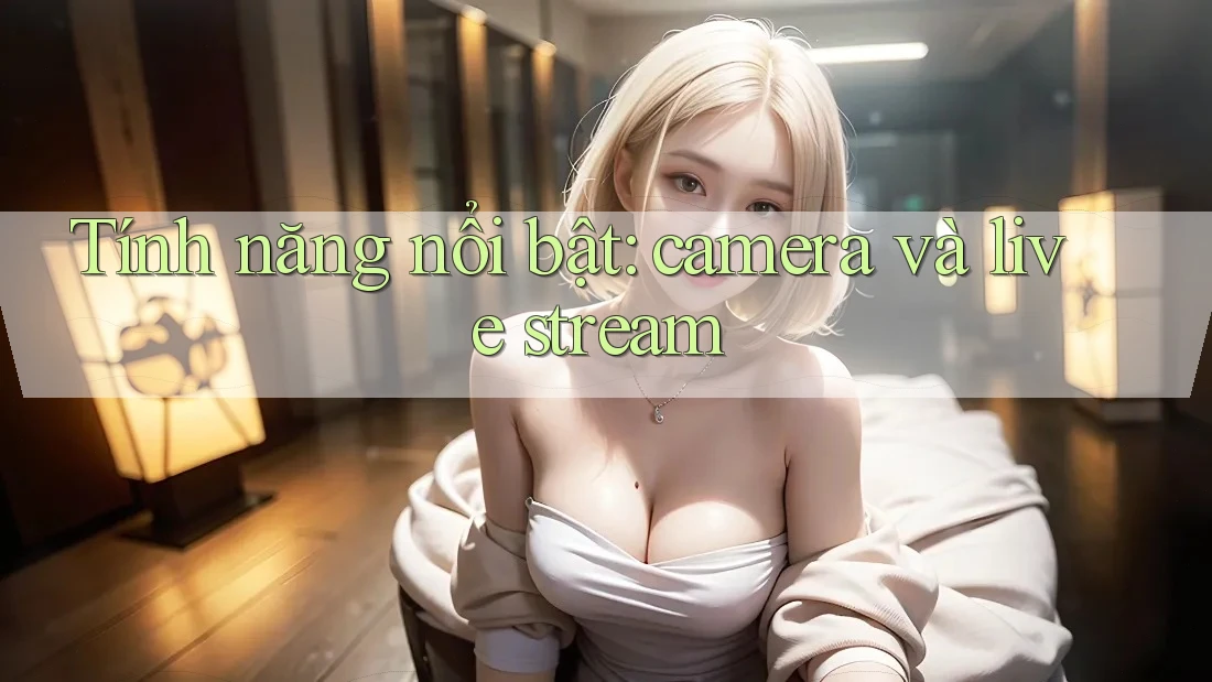 Tính năng nổi bật: camera và live stream