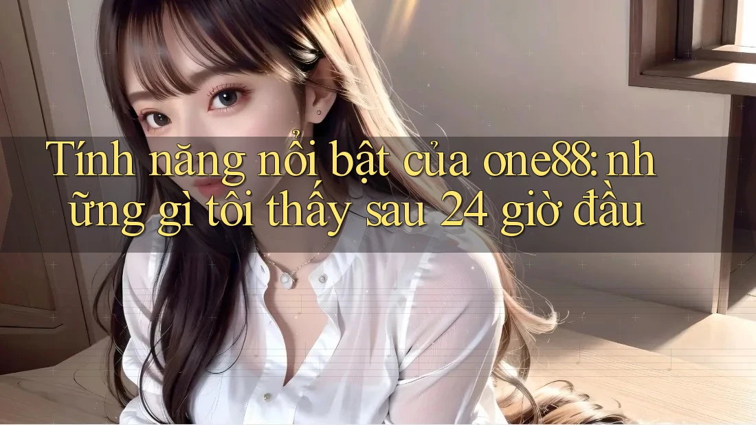 Tính năng nổi bật của one88: những gì tôi thấy sau 24 giờ đầu Tính năng nổi bật của one88: những gì tôi thấy sau 24 giờ đầu