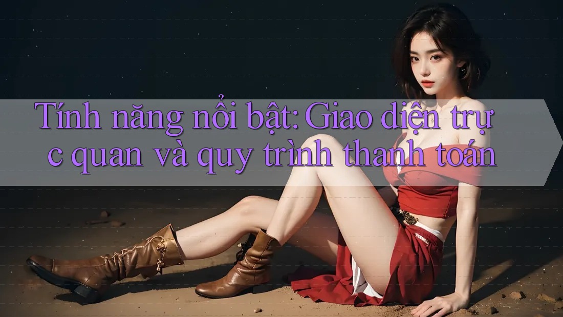 Tính năng nổi bật: Giao diện trực quan và quy trình thanh toán