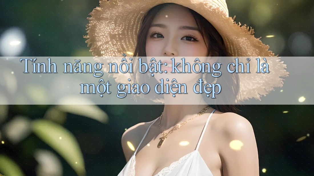 Tính năng nổi bật: không chỉ là một giao diện đẹp
