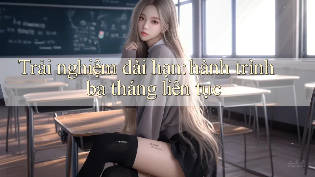 Trải nghiệm dài hạn: Hành trình ba tháng liên tục Trải nghiệm dài hạn: Hành trình ba tháng liên tục