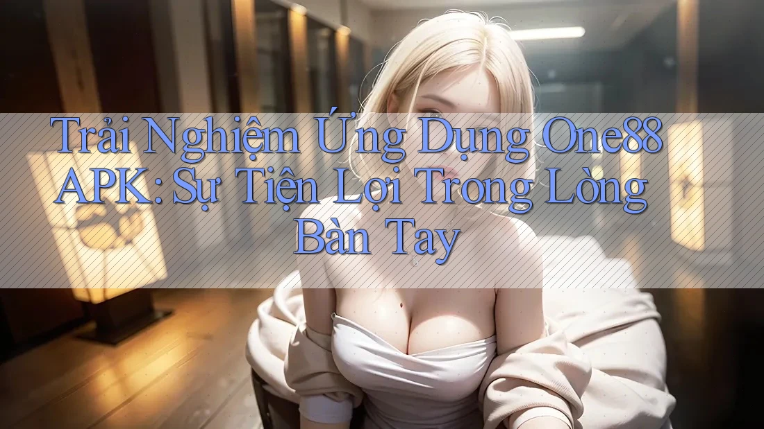 Trải Nghiệm Ứng Dụng One88 APK: Sự Tiện Lợi Trong Lòng Bàn Tay