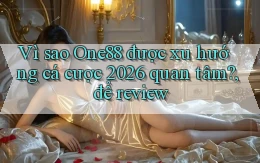 Vì sao One88 được xu hướng cá cược 2026 quan tâm, để review