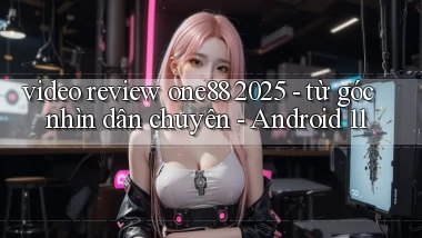 video review one88 2025   từ góc nhìn dân chuyên   Android 11